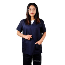 LASHEEN Set Uniform Women and Man Suit Beauty Salon Work Cloth Scrubs Set - Two Pieces for Hospital 50 Sets Polyester / Cotton